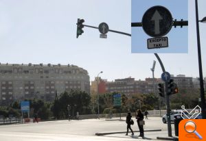 Habilitado a los taxistas el giro hacia la Avenida Tirso de Molina